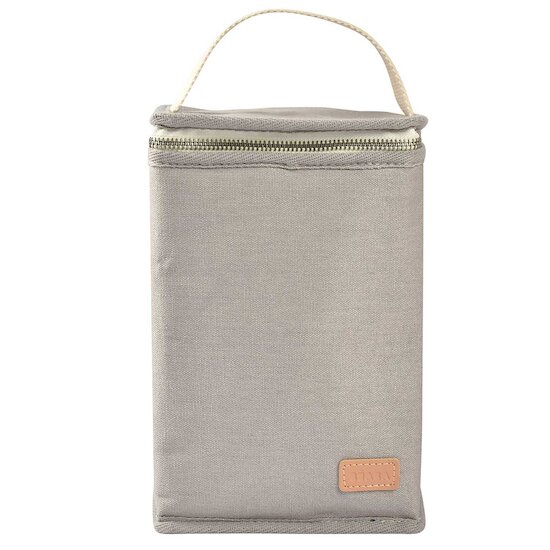 Pochette repas Isotherme Canvas Gris  de Béaba