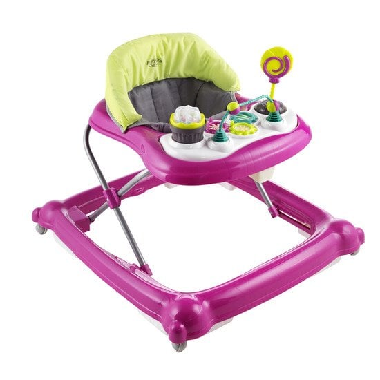 Trotteur Fun 2 Fuschia de Formula Baby, Trotteurs : Aubert