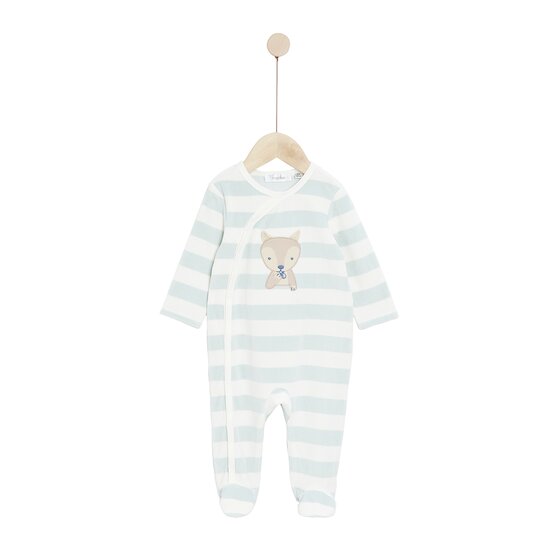 Mon cureuil chou Pyjama en velours Stripe Forzen de Mar se