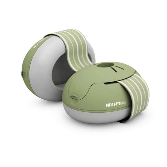 Casque anti-bruit Muffy Baby Vert Olive de Alpine, Sécurité