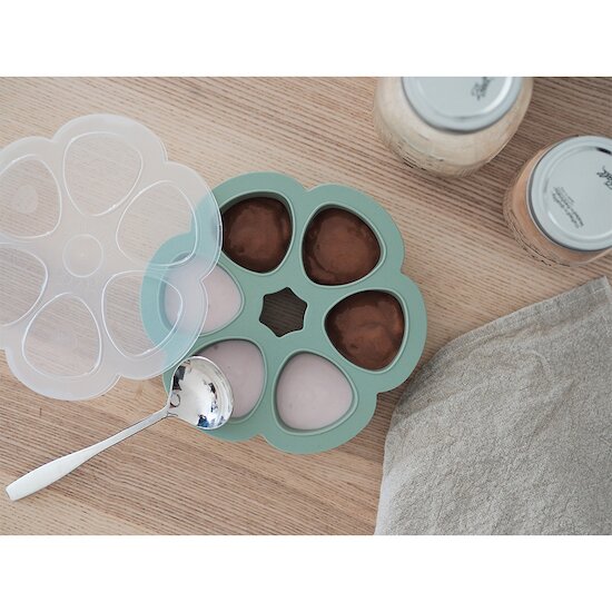 Multiportions silicone Vert Sauge  de Béaba