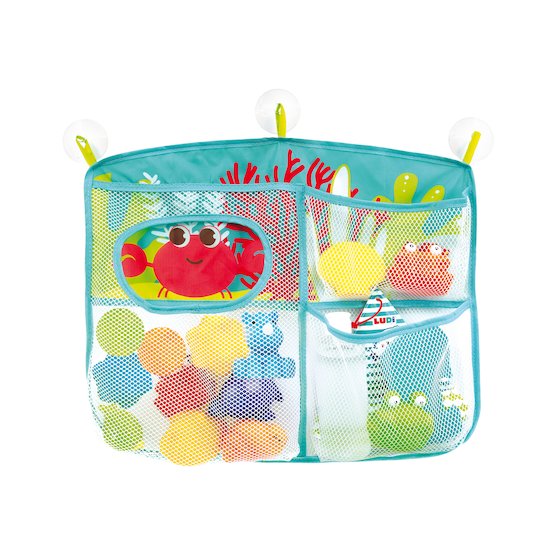 Ludi - Organisateur de bain de Ludi, Jouets de bain : Aubert