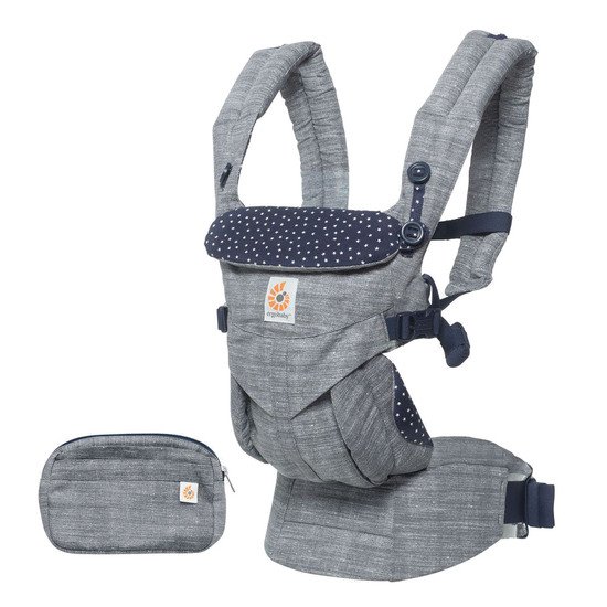 Porte-bébé Omni 360 Gris/Bleu nuit étoilée  de Ergobaby