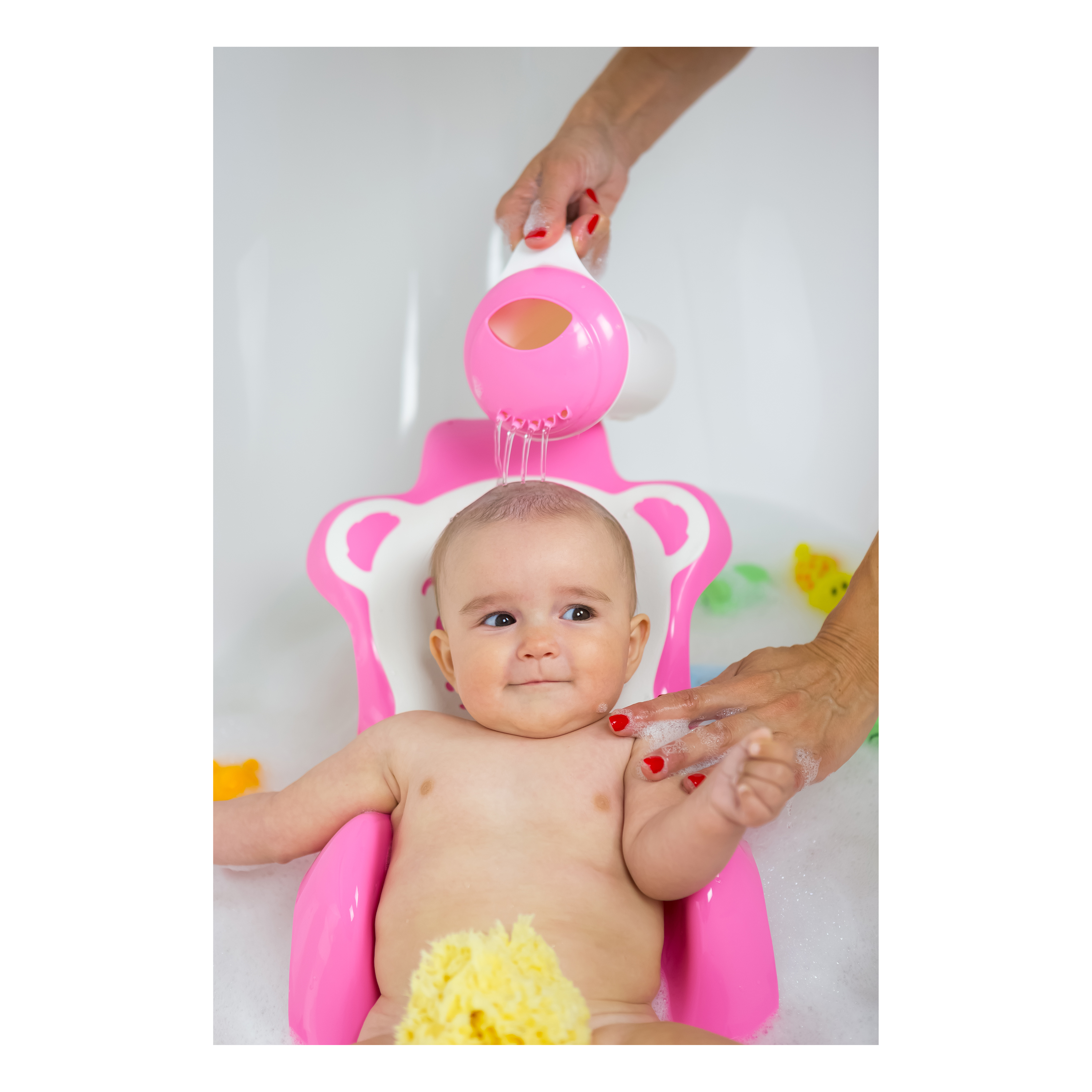 Transat de bain Jelly Gris OKBABY, Vente en ligne de Anneau et