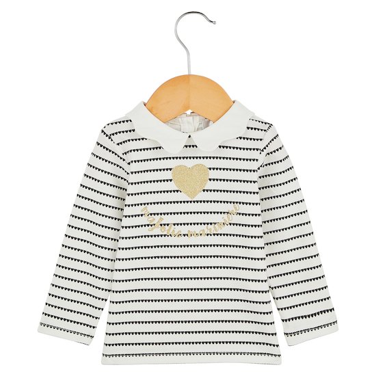 T-shirt Chic à Paris fille