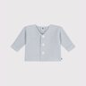 Cardigan bébé tricot point mousse en coton