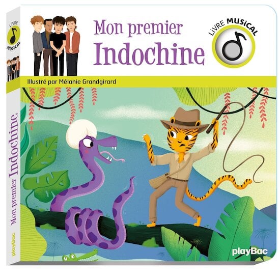 Livre Musical - Mon premier Indochine   de PlayBac