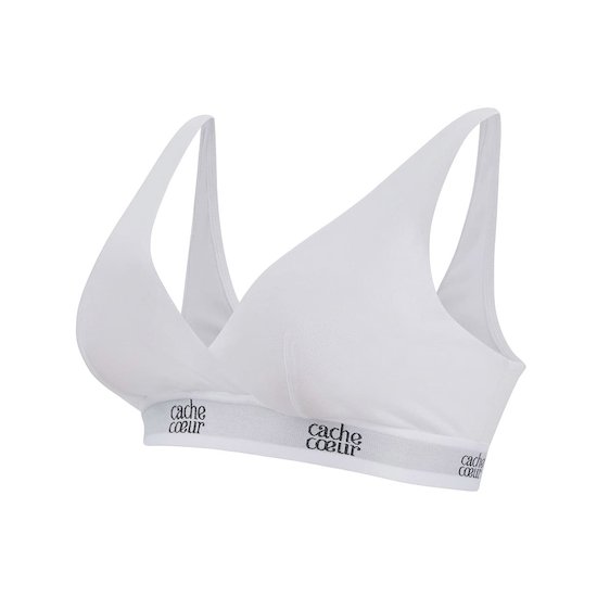 Brassière de maternité et d'allaitement Life Blanc  de Cache Coeur