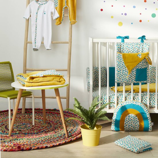 Couverture luxe en minky Baby Dop 70 x 100 cm de BB&Co Couverture luxe en minky Baby Dop 70 x 100 cm de BB&Co