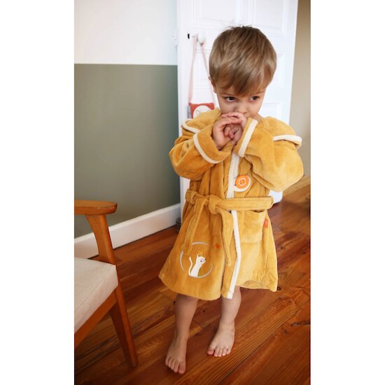 Peignoir Chat Caramel 2-4 ans de L'Oiseau Bateau Peignoir Chat Caramel 2-4 ans de L'Oiseau Bateau