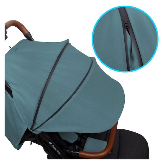 Poussette Pixel Paon  de Renolux