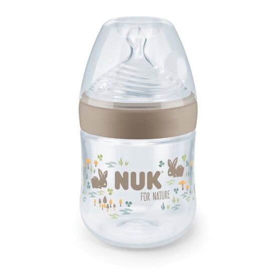 Biberon Nature avec Temperature Control Crème 150 ml de Nuk
