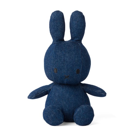 Peluche Miffy denim Bleu foncé 23 cm de Miffy