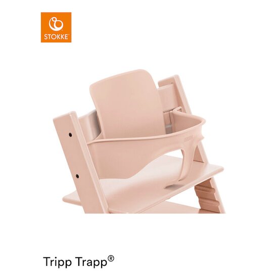 Baby Set™ Tripp Trapp® + Patin Rose Serein  de Stokke®