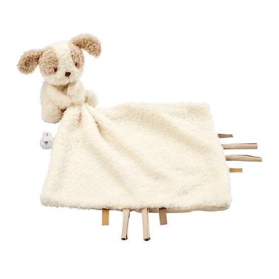 Teddy Doudou avec peluche chien Beige 27 cm de Nattou Teddy Doudou avec peluche chien Beige 27 cm de Nattou