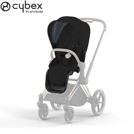 Pack Siège - Priam 4 e-Priam 2 Plus Stardust Black  de CYBEX