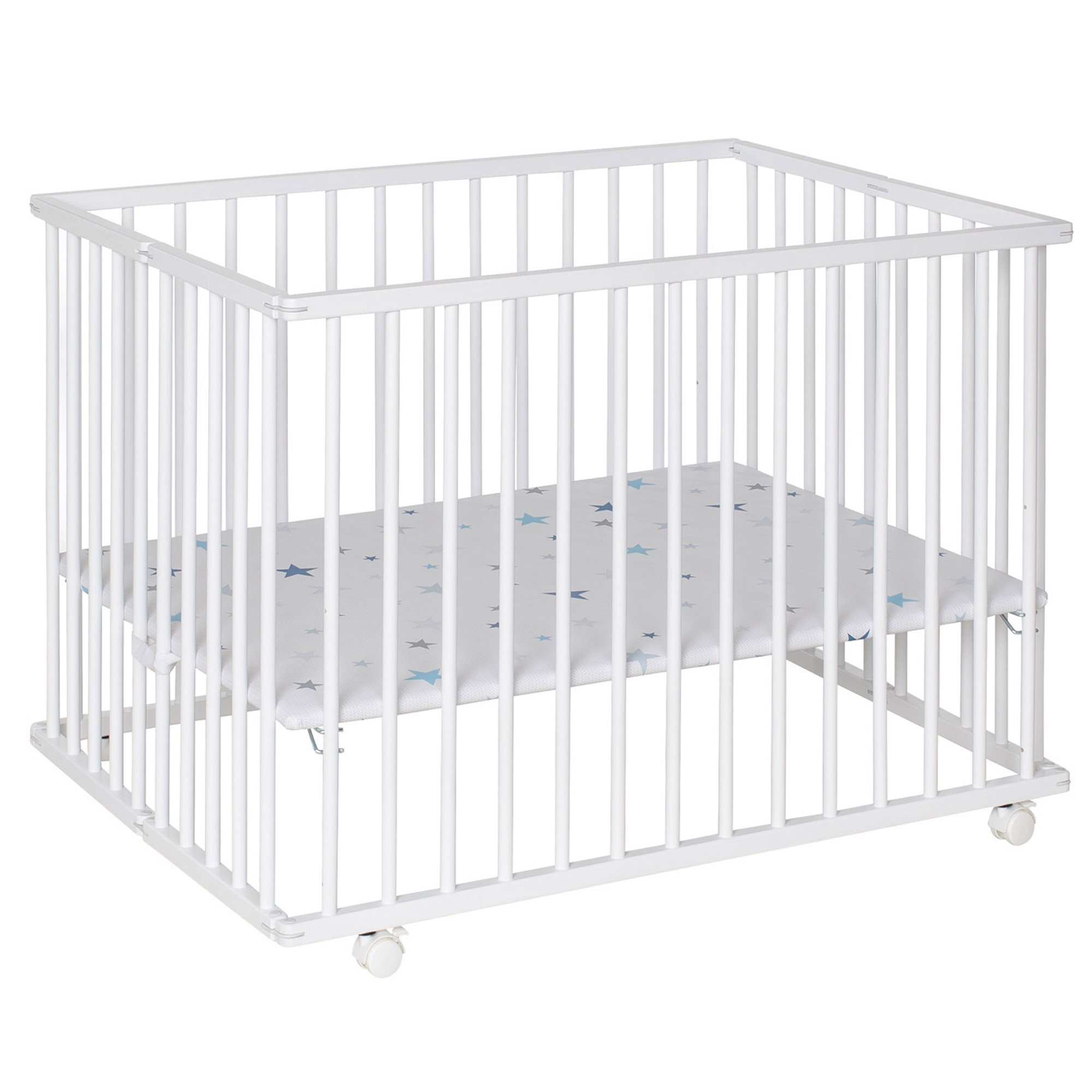 Parc Pliable Cecile Blanc De Geuther Parcs Aubert