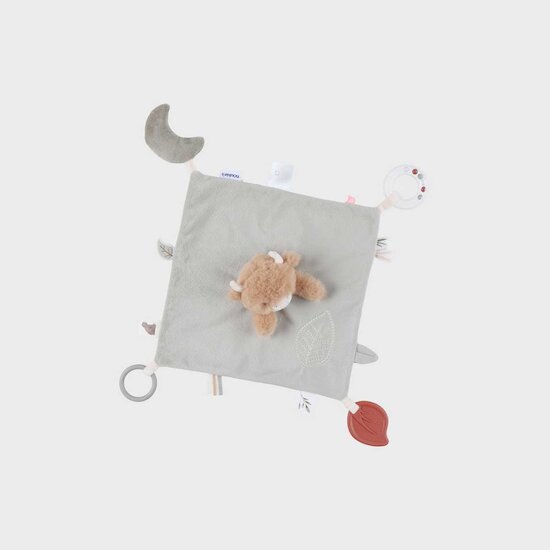 Doudou d'activités Fluffy, Orso et Lily Beige  de Noukies