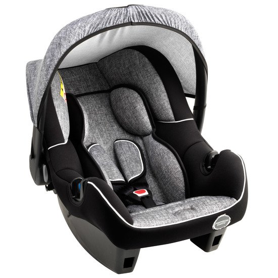 Siège auto Groupe 0+ Luxe gris chiné  de Formula Baby