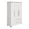 Kira Armoire 3 portes 2 tiroirs