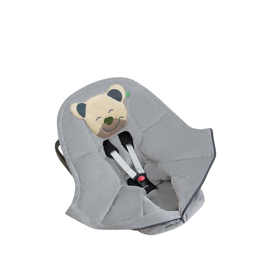 Chancelière Mucki Velours Gris  de Odenwalder