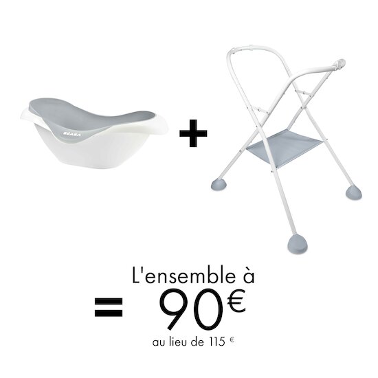 Offre Béaba : Baignoire Camélé'o et son support au prix de 90€ au lieu de 115€   de Béaba
