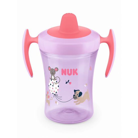 Tasse d'apprentissage 230ml rose  de Nuk