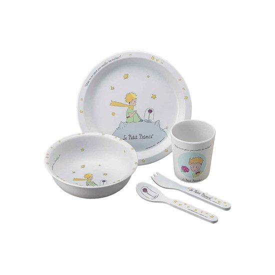 Coffret 5 pièces Le Petit Prince Blanc  de Petit Jour Paris