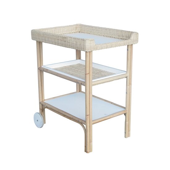 Table à langer en bois avec baignoire Essentiel - BabyNeoShop by