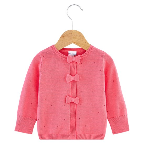 Cardigan collection Little Fox Rose  de P'tit bisou