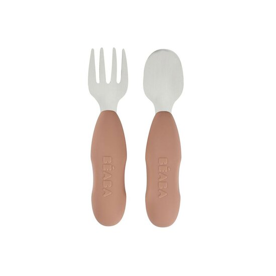 Lot de 2 pré-couverts inox Pralin  de Béaba