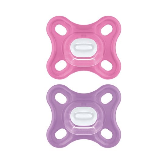 Nuk Sucette Silicone Star Day & Night 6-18 mois Koala/Etoiles Rose