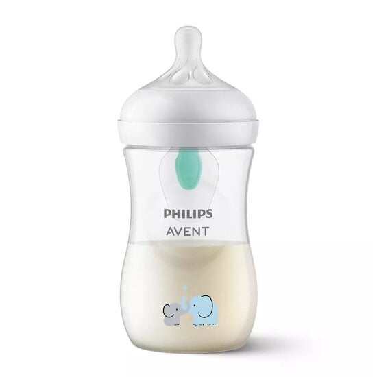 Biberon Natural 3.0 Air Free Éléphant 260ml de Philips AVENT