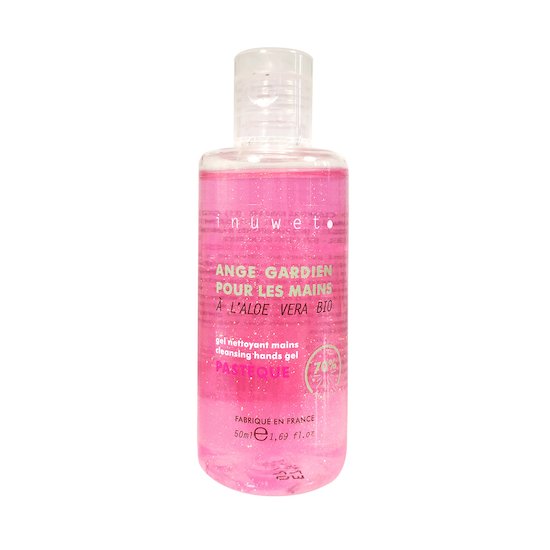 Gel nettoyant mains 50 ml Pastèque paillette  de Inuwet