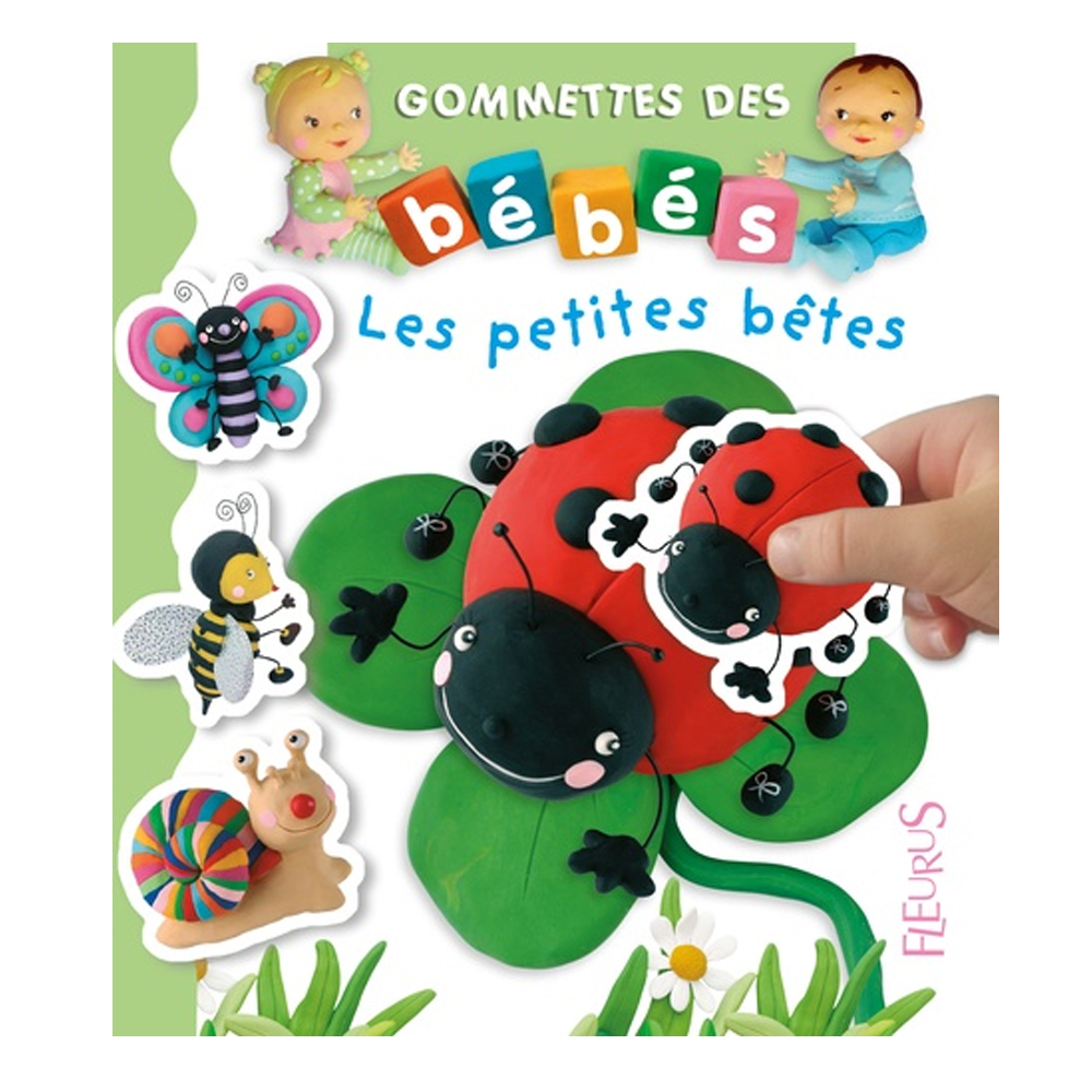 Les Gommettes De Bebe Les Petites Betes De Fleurus Fleurus Aubert