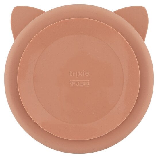 Assiette ventouse compartiments Mrs. Chat  de Trixie Assiette ventouse compartiments Mrs. Chat  de Trixie