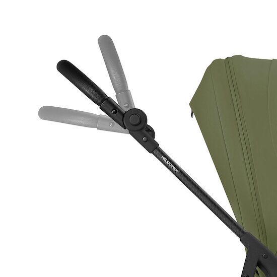 Poussette Melio Carbon Moss Green  de CYBEX