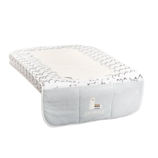 Lamamour matelas à langer Gris  de Nougatine