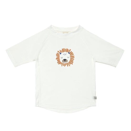 T-Shirt anti-UV manches courtes Lion Blanc  de Lässig