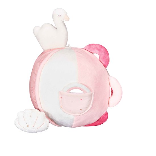 Baby Swan Balle d'activités Rose  de Sauthon Baby's Sweet Home