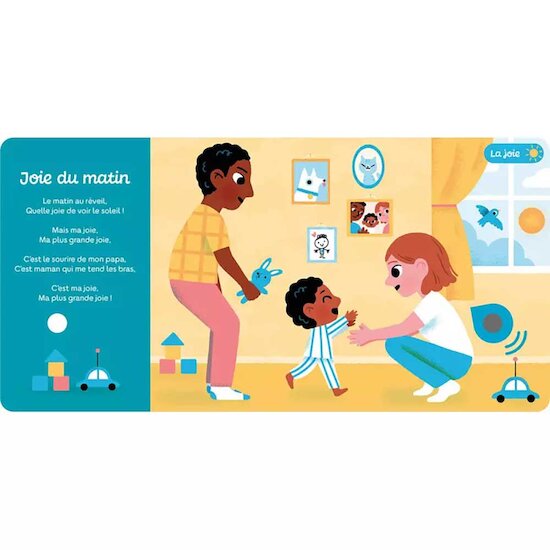 Mes premiers sonores - Mes comptines des émotions   de AUZOU