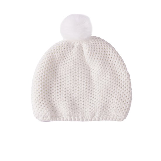Tendre Botanique Bonnet Ecru Chantille  de Marèse