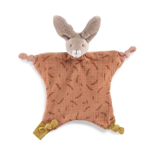Trois petits lapins Doudou Lapin Argile  de Moulin Roty