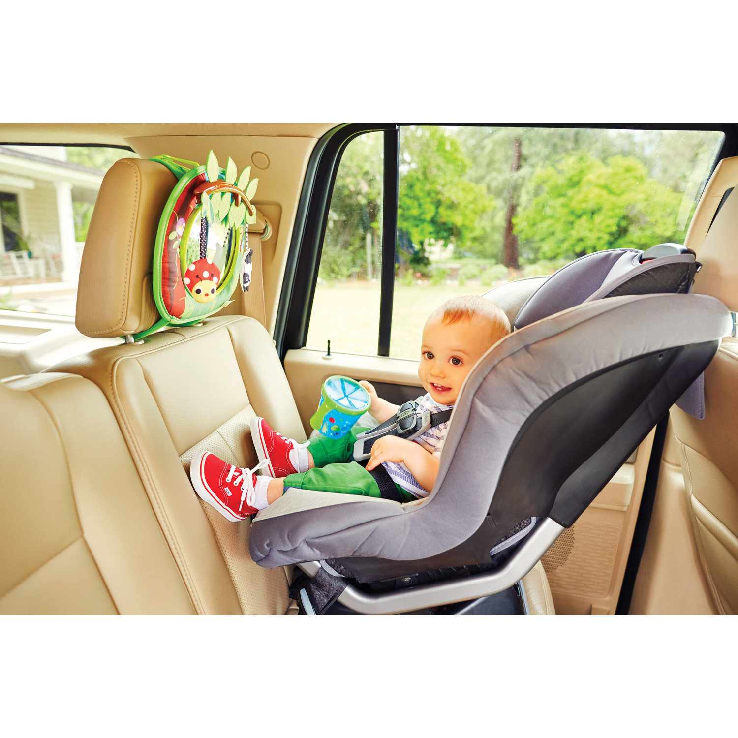 Miroir Auto Decore Swing Feuilles De Munchkin Brica Munchkin Brica Aubert Miroir Auto Decore Swing Feuilles De Munchkin Brica Munchkin Brica Aubert