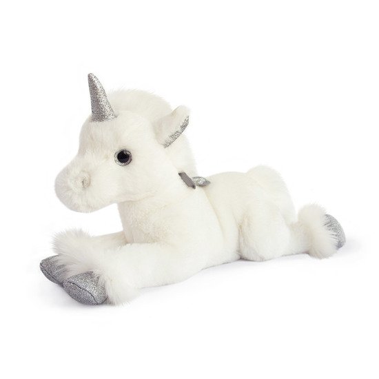 Peluche Licorne Argent  de Histoire d'ours