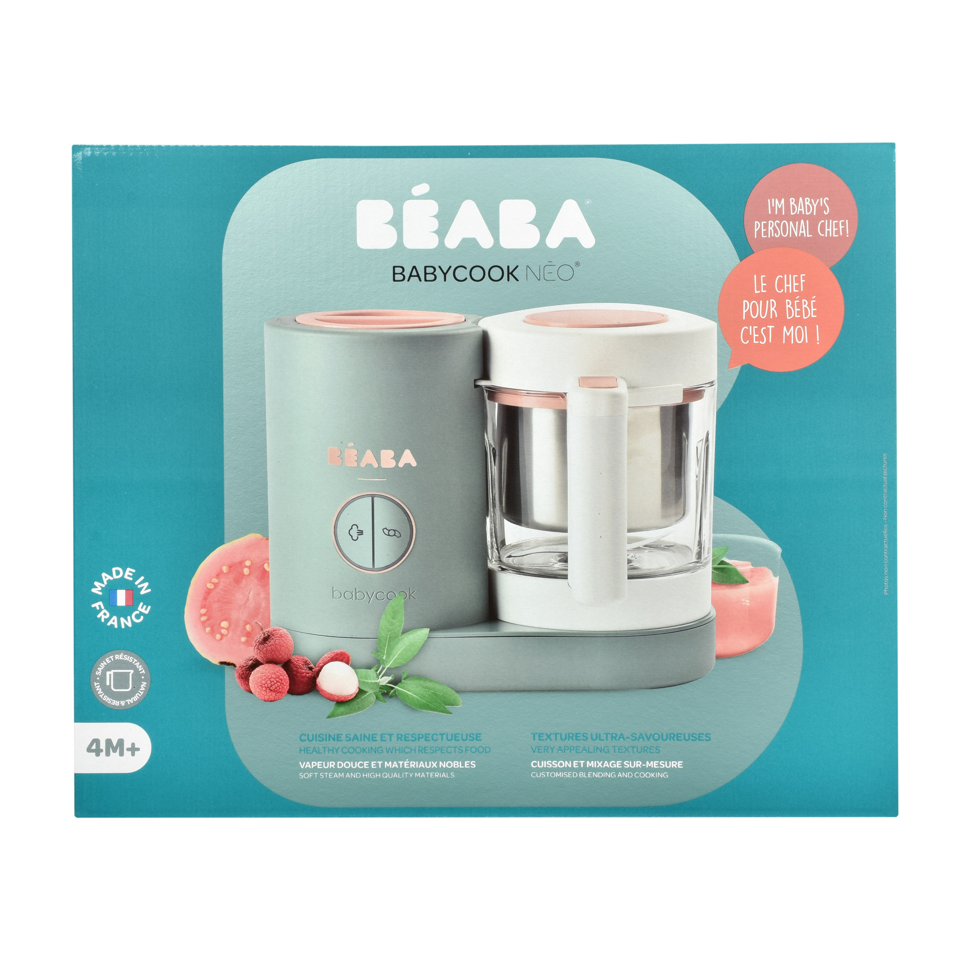 Babycook Neo Eucalyptus De Beaba Cuiseurs Aubert