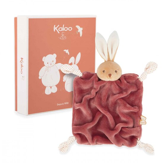 Doudou Lapin Bordeaux  de Kaloo