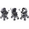 Poussette Trio Sprint Black 