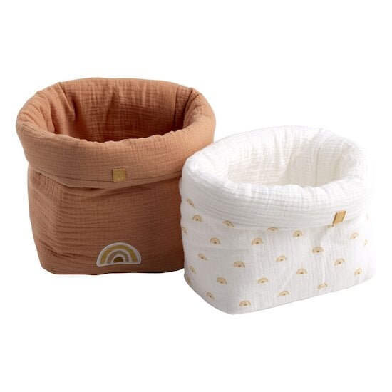 Sunlight lot de 2 panières   de Sauthon Baby Déco