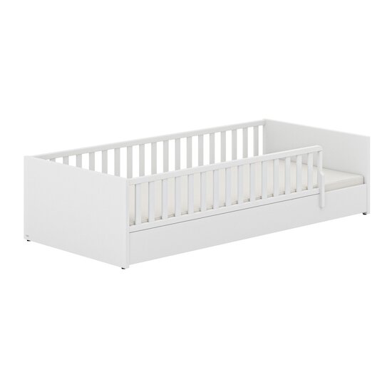 Lit junior transformable Little Flo Blanc 90 x 200 cm de Paidi